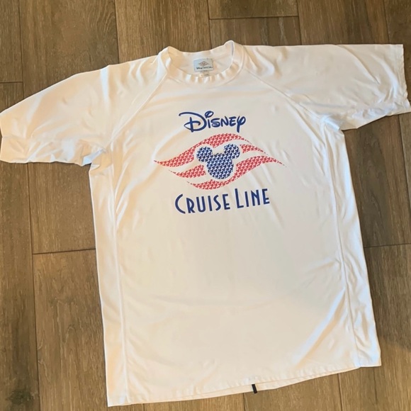 Disney Cruise Line Crisp White Mens T Shirt XXL - Picture 1 of 6